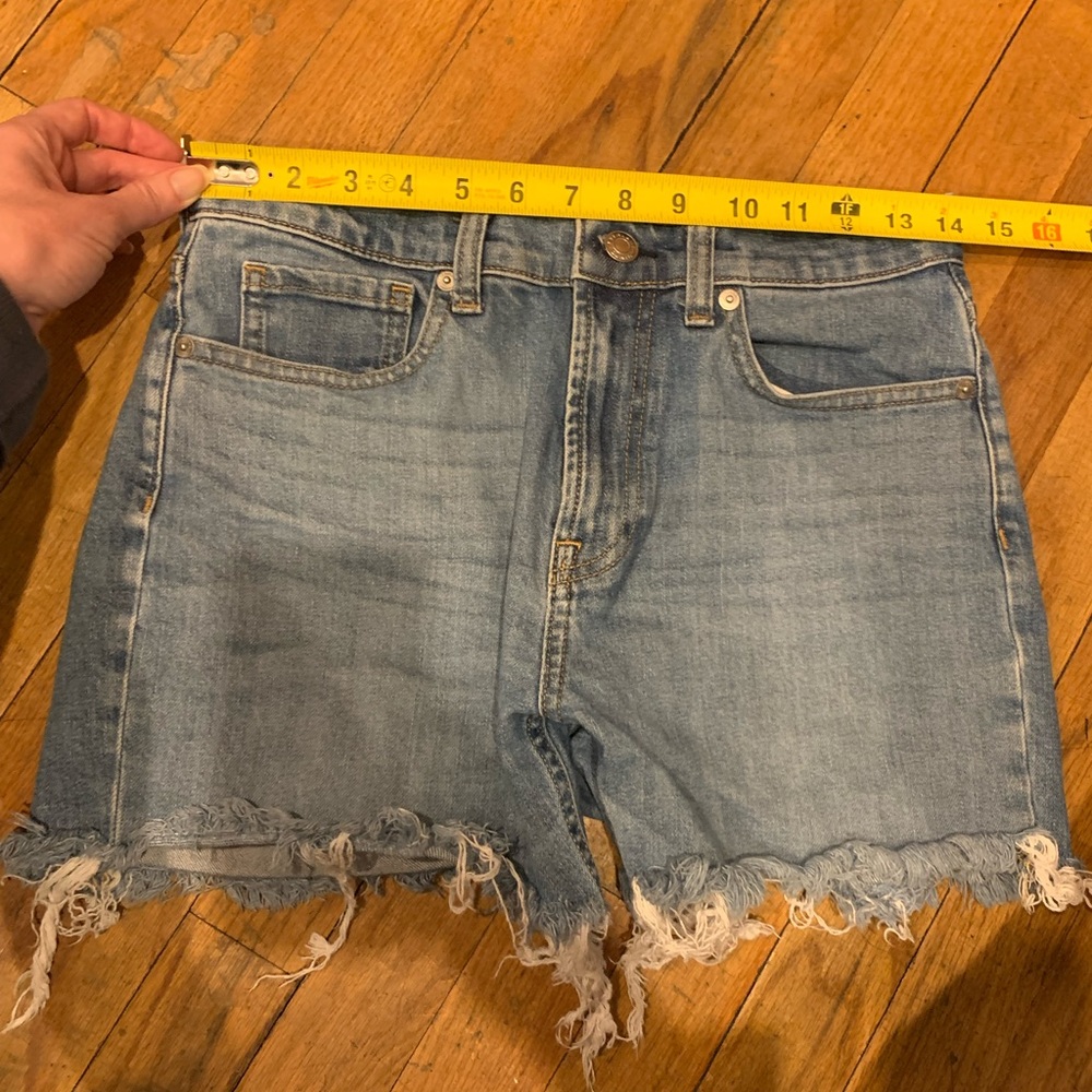 Everlane High Waist Jean Shorts Womens Sz 28 - Picture 6 of 6